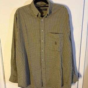 Nautica Men's Checkered/Waffle Shirt
